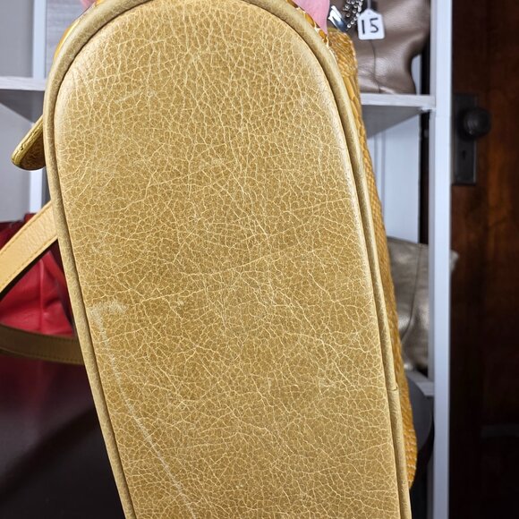 Brighton Yellow adjustable shoulder Sprite Marygold Purse E409957 - Picture 13 of 16